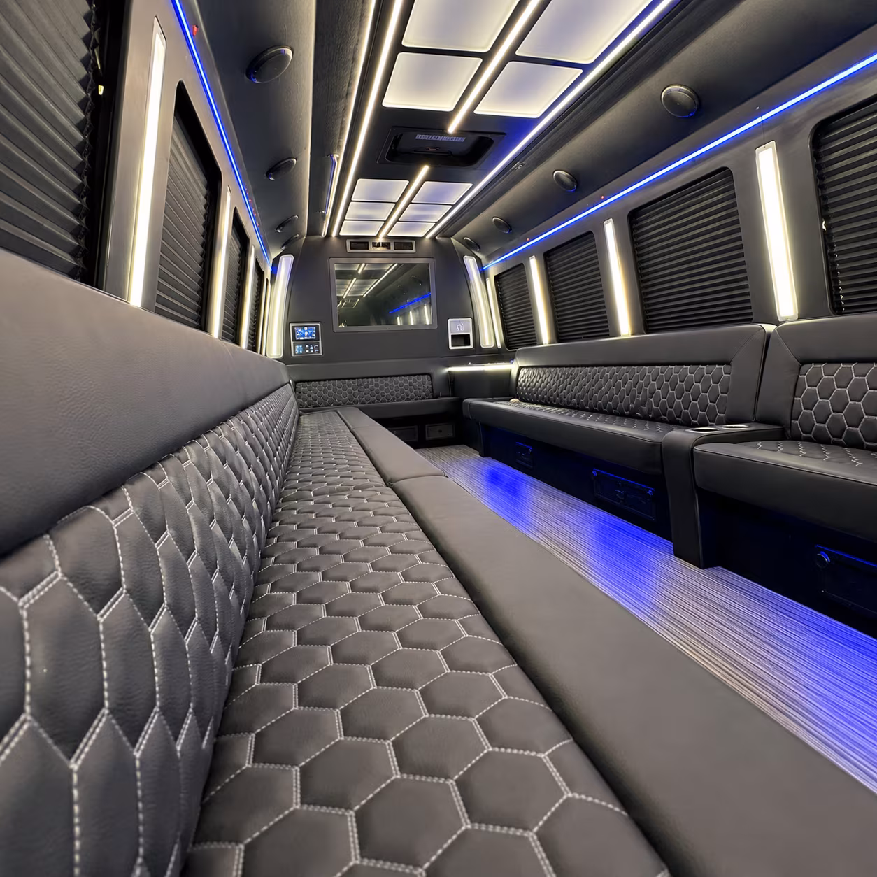 book a party bus to kia forum sofi stadium or intuit dome from hawthorne