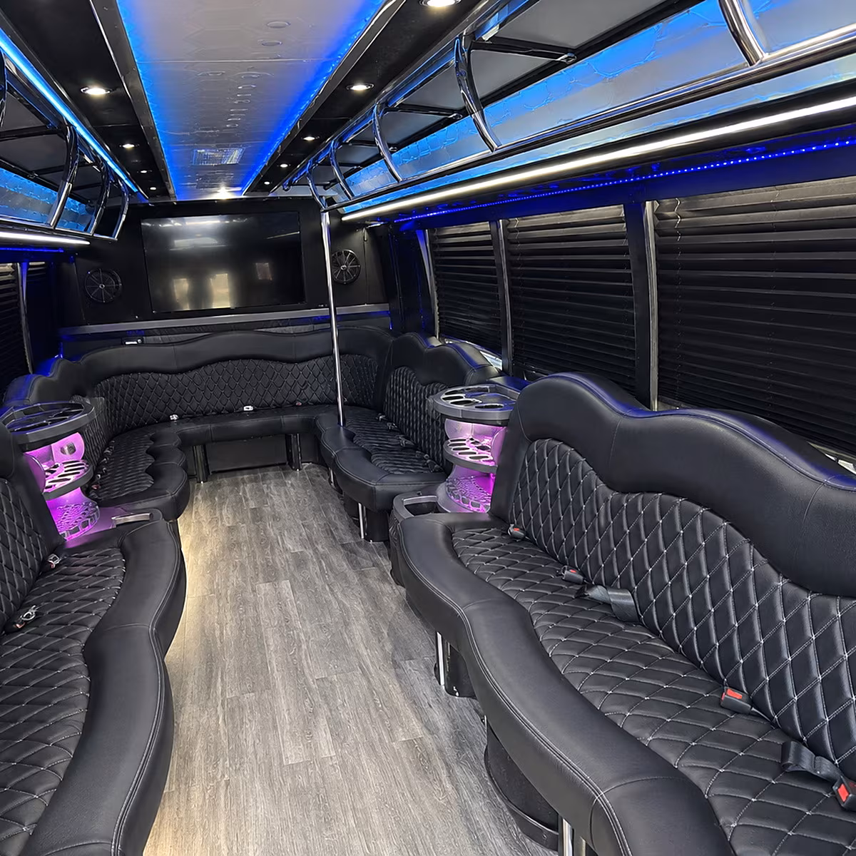 hawthorne party bus rentals inside