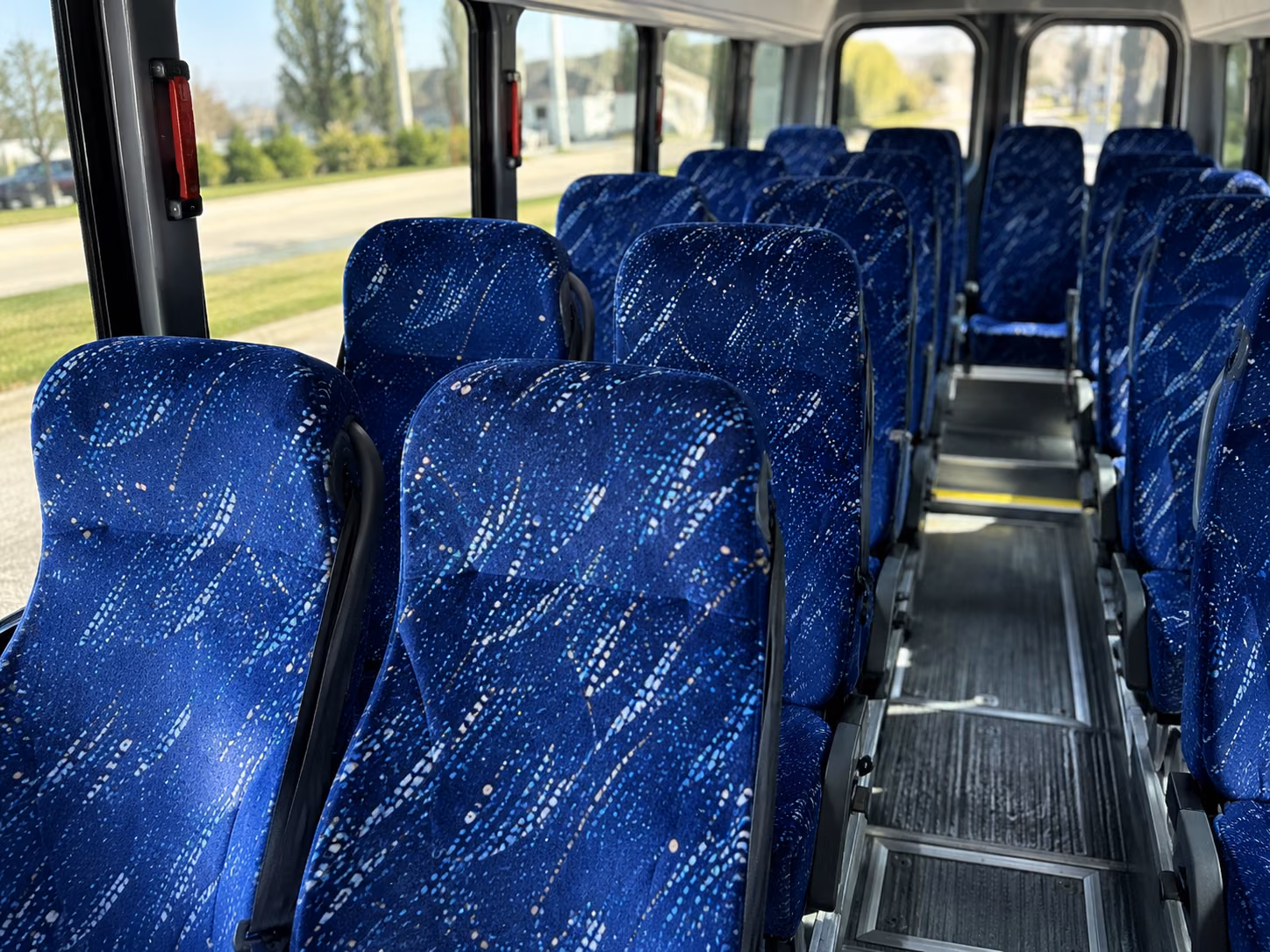 hawthorne prom transportation onboard seating