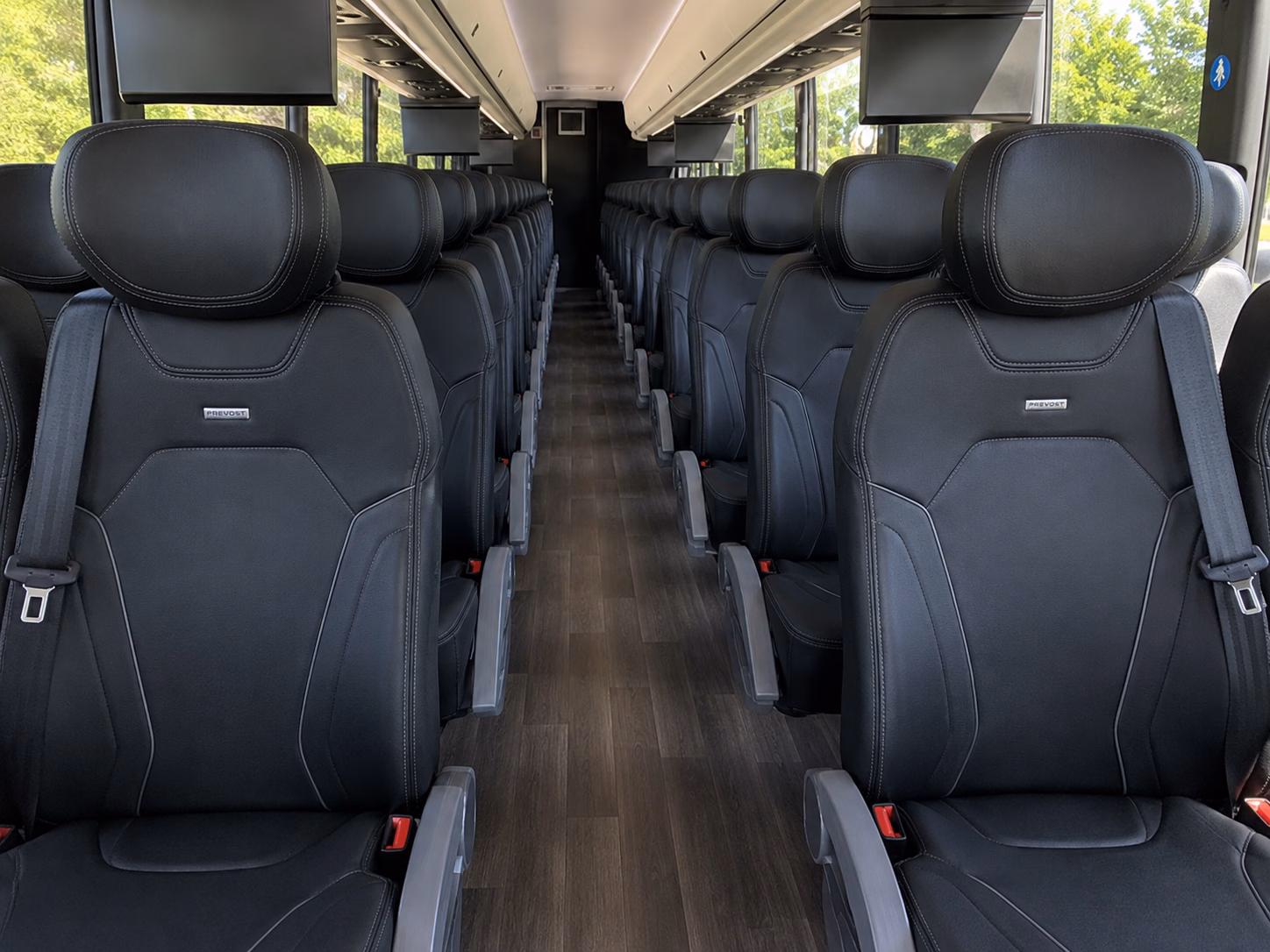 hawthorne religious group transportation onboard seating