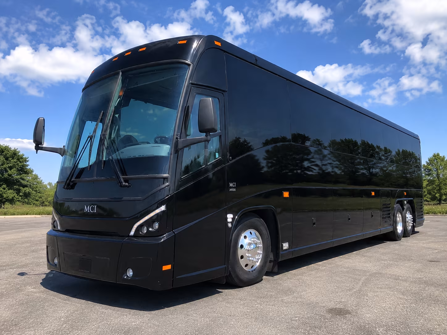 one bus for the whole bridal party from getting ready to the grand exit