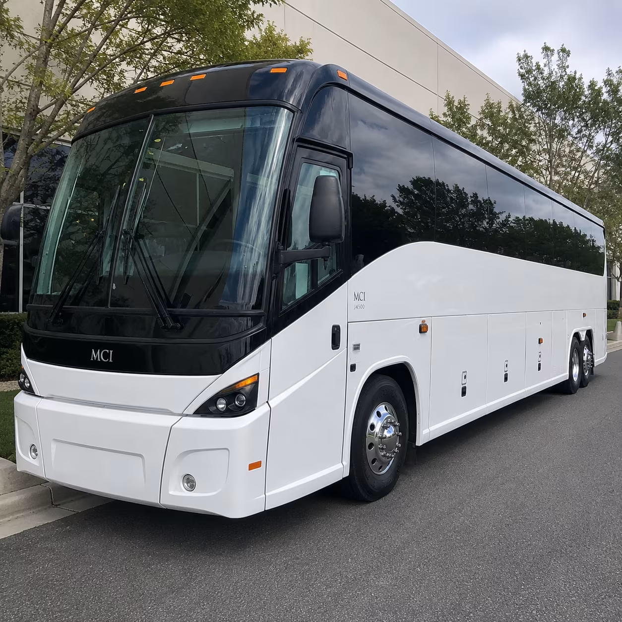 theme park long distance charter buses from hawthorne